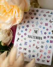 Load image into Gallery viewer, NOGTEMODA Nail stickers 076 - Girly Pastel Mix