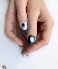Load image into Gallery viewer, IBDI NAILS - AIR  slider 103 White Circles &amp; Florals