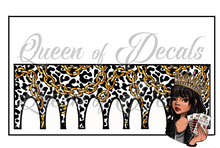 Load image into Gallery viewer, Leopard &amp; Chunky Chain NAIL WRAP