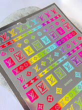 Load image into Gallery viewer, RAINBOW METALLIC Logo - Simply LV