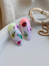 Load image into Gallery viewer, IBDI NAILS slider AIR FOIL 26 - Metallic Bugs &amp; Butterflies