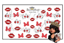Load image into Gallery viewer, Micky and Minnie kisses