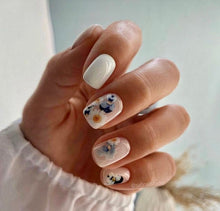 Load image into Gallery viewer, IBDI NAILS slider - COLORFUL 93 - Pressed Flowers
