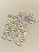 Load image into Gallery viewer, Crystal AB Shapes (set 1) qty 40 gems