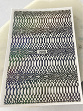Load image into Gallery viewer, Metallic Snakeskin sticker sheets x 6