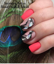 Load image into Gallery viewer, IBDI NAILS slider - 440 - Black inky