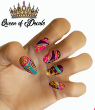 Load image into Gallery viewer, Brocade Bright NAIL WRAP