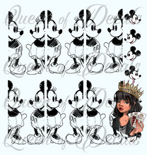 Load image into Gallery viewer, Mickey, Minnie sketches