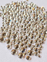 Load image into Gallery viewer, Clear Crystal Nail Gems (mixed sizes x250)