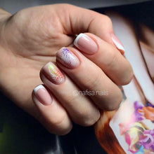 Load image into Gallery viewer, IBDI NAILS slider - COLORFUL 22 - Stamp Effect Leaves