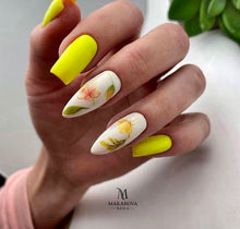 Load image into Gallery viewer, IBDI NAILS slider 506 Watercolor Flowers