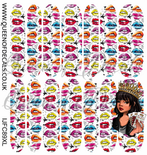 Load image into Gallery viewer, Multi lips NAIL WRAP