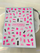 Load image into Gallery viewer, NEON PINK 020 - Pineapple &amp; Palms