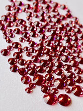 Load image into Gallery viewer, Fuchsia Crystal Nail Gems (mixed sizes x150)